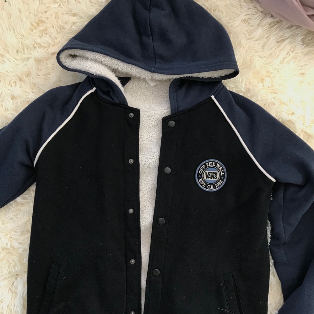 Navy blue jacket